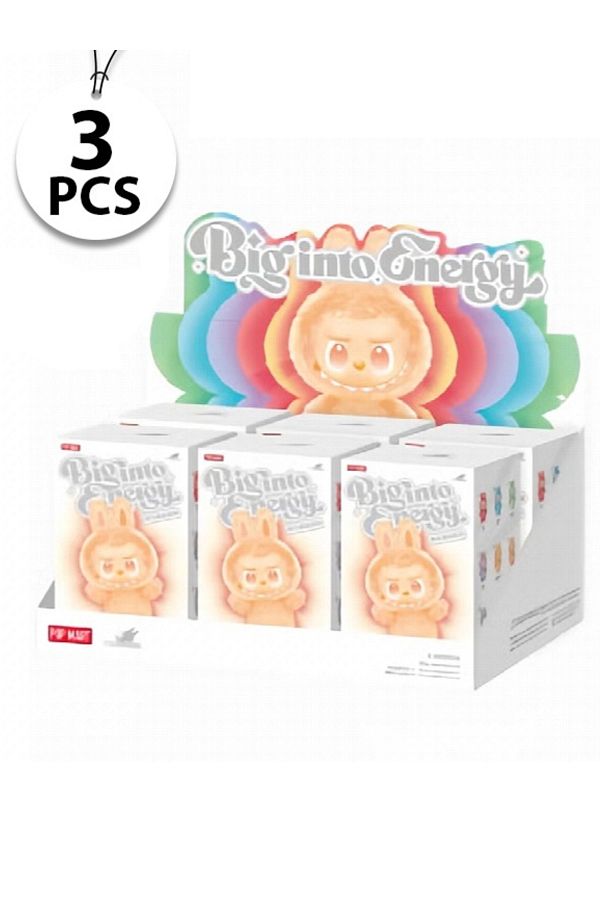 LABUBU-Doll Labubu Big Into Energy Version Blind Box Randomly Assorted-3 Pcs 1