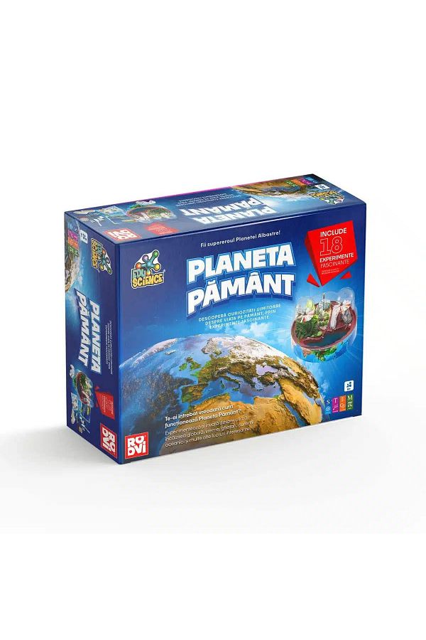 D-Toys-Planet Earth Game – Educational game, 18 amazing experiments 1