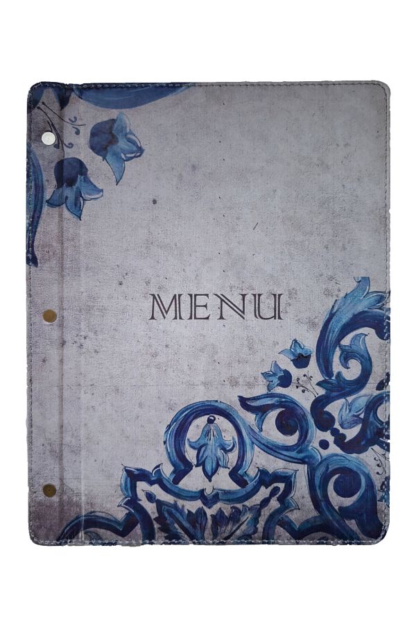 ankara menü-Thermo Leather A4 Menu – Menu Container with Transparent Page Protection and Replaceable Content 1