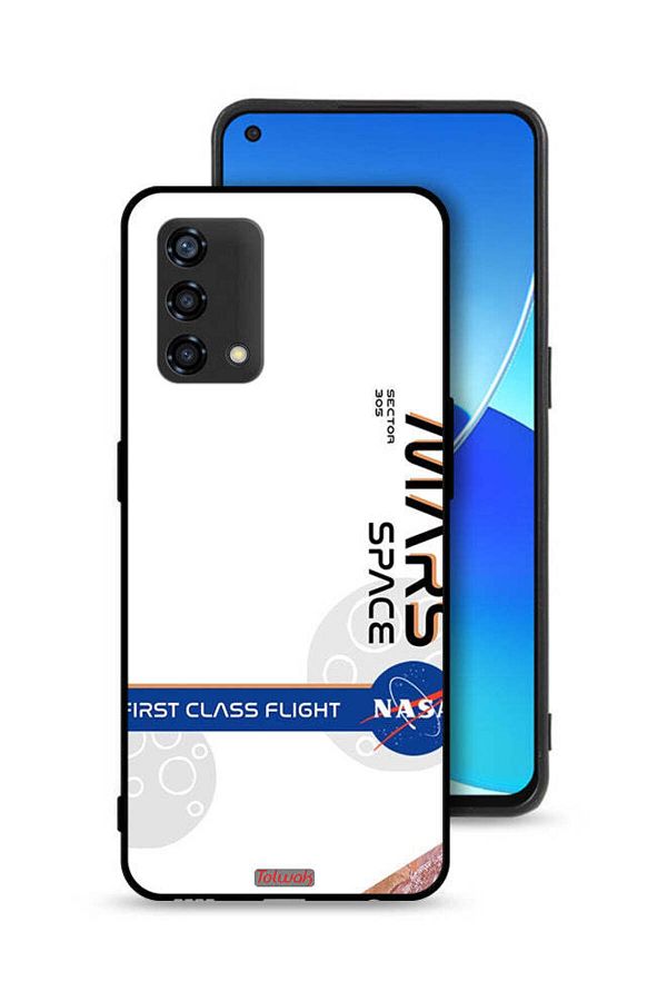 Tolwak-Oppo Reno6 Lite Protective Case Cover First Class Flight Mars 1