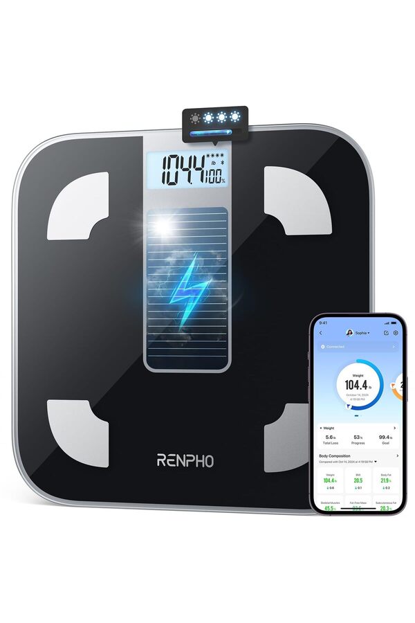 RENPHO-Smart Scale for Body Weight Eligible Elis Two Weight Scale with Pregnancy Mode High Precision 1
