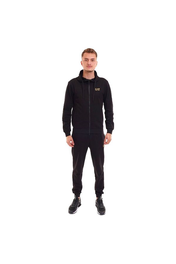 EA7 Emporio Armani-EMPORIO ARMANI EA7 men's tracksuit TRAIN CORE ID M T-SUIT HOODIE - 8NPV63PJVRZ00208 1
