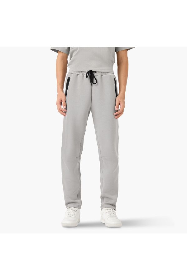 Kappa-Track Pants with Drawstring Closure and Zip Pockets 1