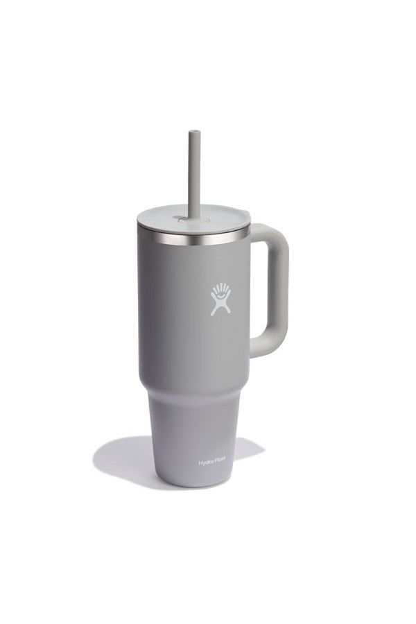 Hydro Flask-Gray Tumbler Thermos with Straw 1182 ml 1