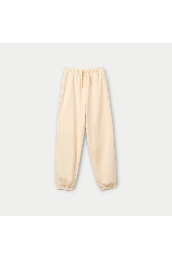 Juniors-Solid Joggers with Elasticated Drawstring Closure 1
