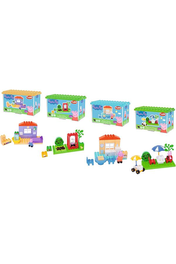 BIG-Bloxx Peppa Pig Basic Sets, Beginner Set For Peppa Pig Fans, Only One Construction Set. 1