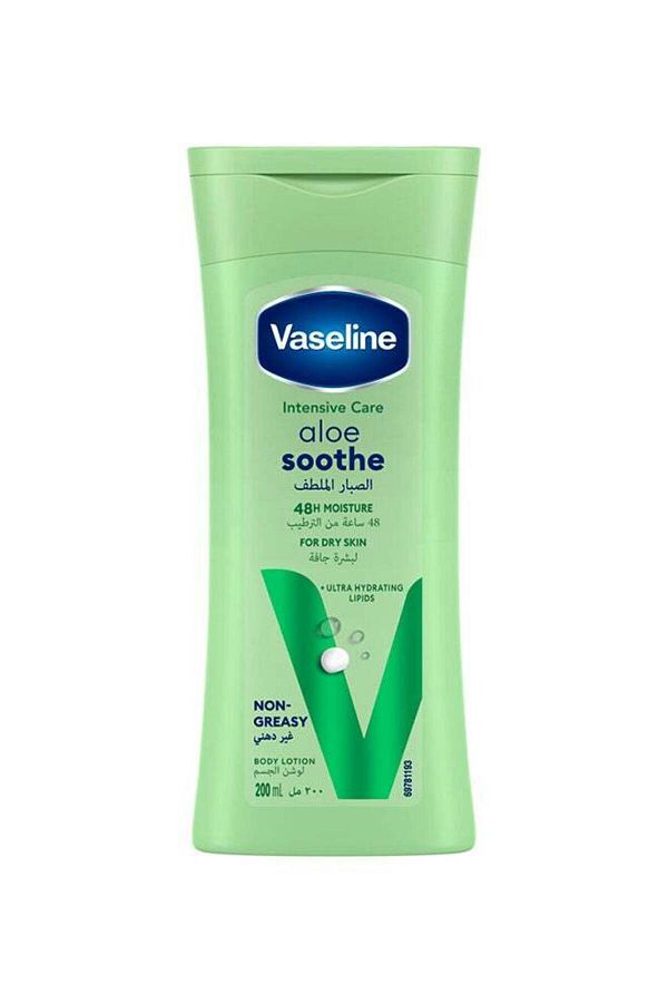 Vaseline-Body Lotion Aloe Soothe Green 200ml 1