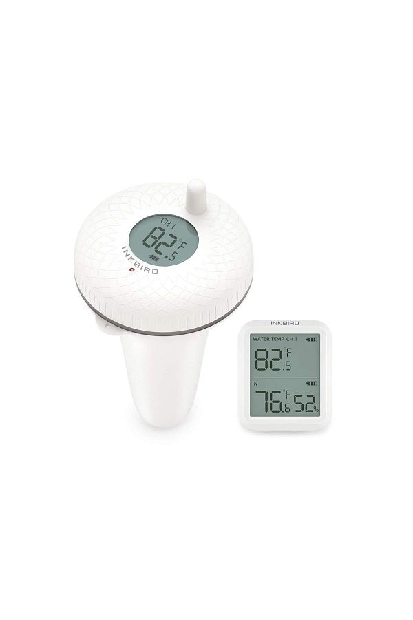 Inkbird-Wireless Floating Pool Thermometer IBS-P01R Indoor & Outdoor Floating Remote Thermometer Rec 1