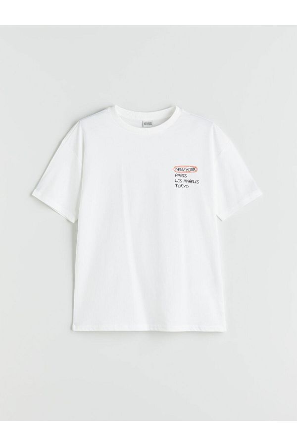 LC Waikiki-New Season Crew Neck Men's T-Shirt - S5R019Z4 1
