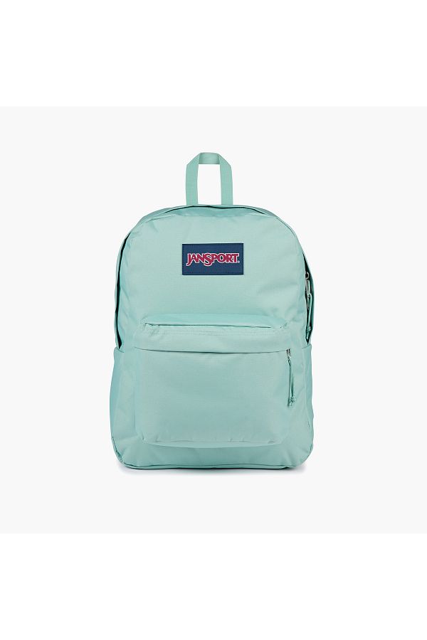 Jansport-Solid Backpack with Adjustable Straps and Zip Closure - 14x32x42 cms 1