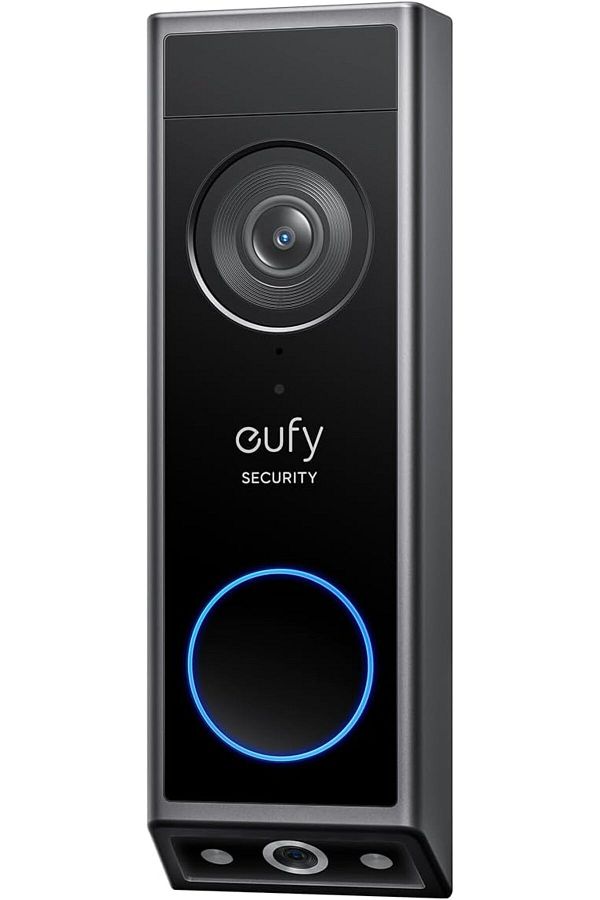 eufy-Security Video Doorbell E340 (Battery Powered), Dual Cameras with Delivery Guard, 2K Full HD an 1