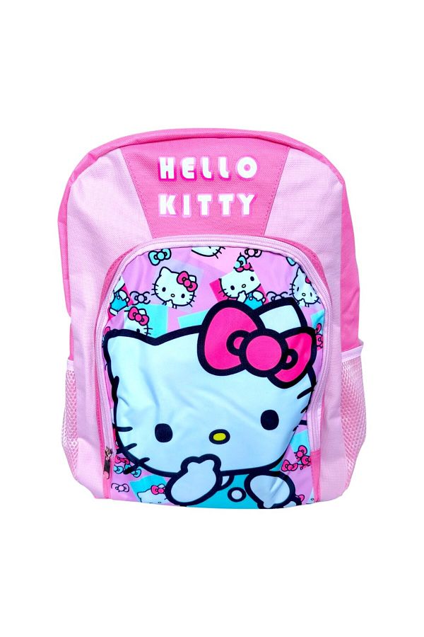 Hello Kitty-Children's backpack, 40x30x15 cm, with two compartments, multicolor, adjustable straps, Hello Kitty 1