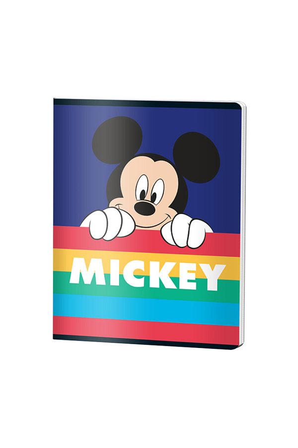 PIGNA-, Notebook A5 48 Pages, Dictando Ruling, Mickey Mouse Cover, Stapled Binding 1