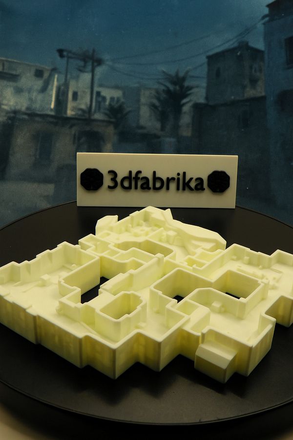 MODA-De_Dust2 Game Map Desktop Decor – Classic Fps Style Design, Pla Model 1