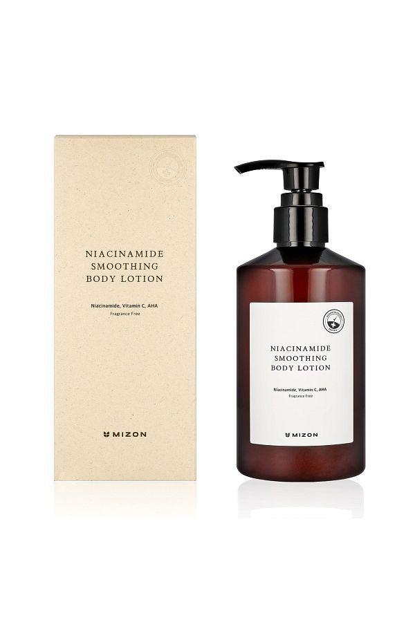 Mizon-Loțiune de corp Mizon Niacinamide 300ml – 10% Niacinamidă, Vitamina C și AHA, Reparare intensivă vegană a pielii 1