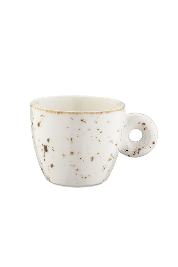 Bonna-GRAIN Porcelain espresso cup and saucer set 70ml (GRA BNC 01ESP-F / GRA BNC 01ESP-T) 1