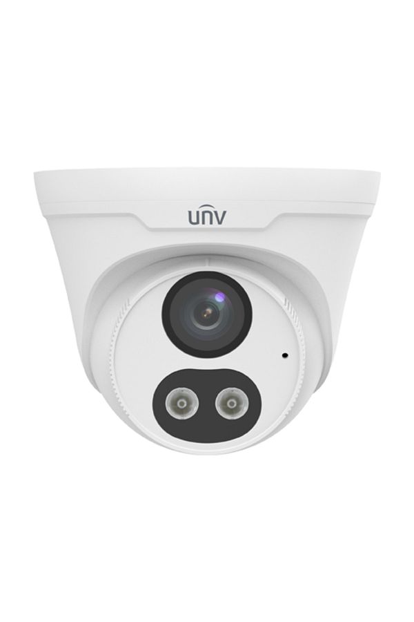 Uniview-Cameră IP 2 MP, ColorHunter, lentilă 2.8 mm, IR 30M, WL 30M, Audio - UNV IPC3612LE-ADF28KC-DL 1