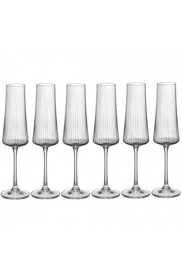 Bohemia Cristal-Set 6 pahare pentru sampanie Bohemia Cristal XTRA OPTIC 210ml 1