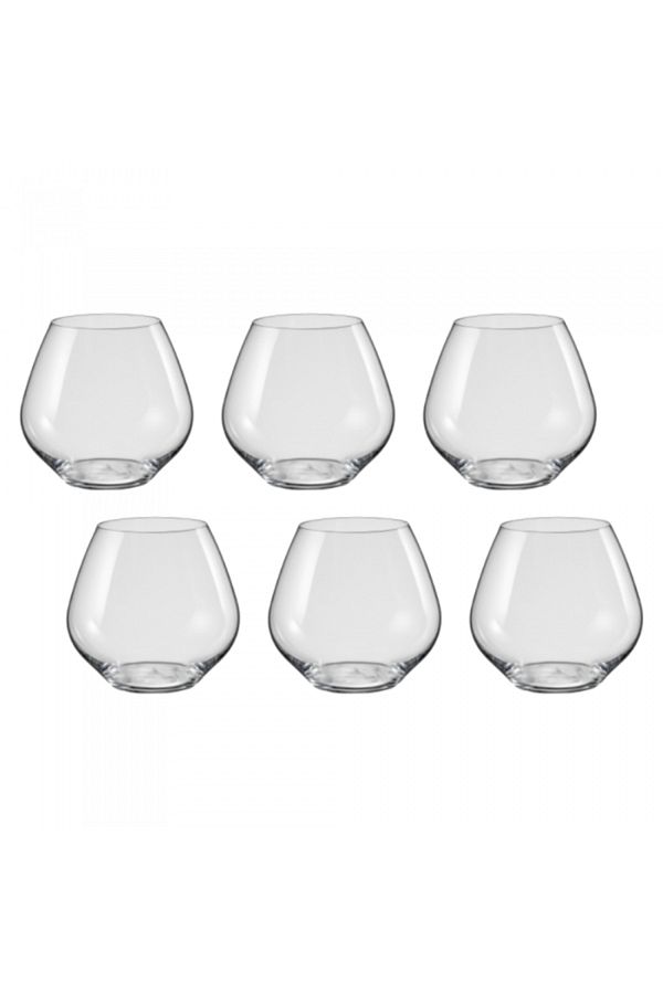 Bohemia Cristal-Set 6 pahare BOHEMIA CRISTAL fara picior 440ml 1