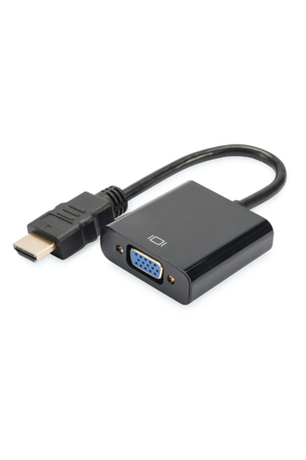Digitus-Convertor HDMI la VGA cu Audio Negru 1