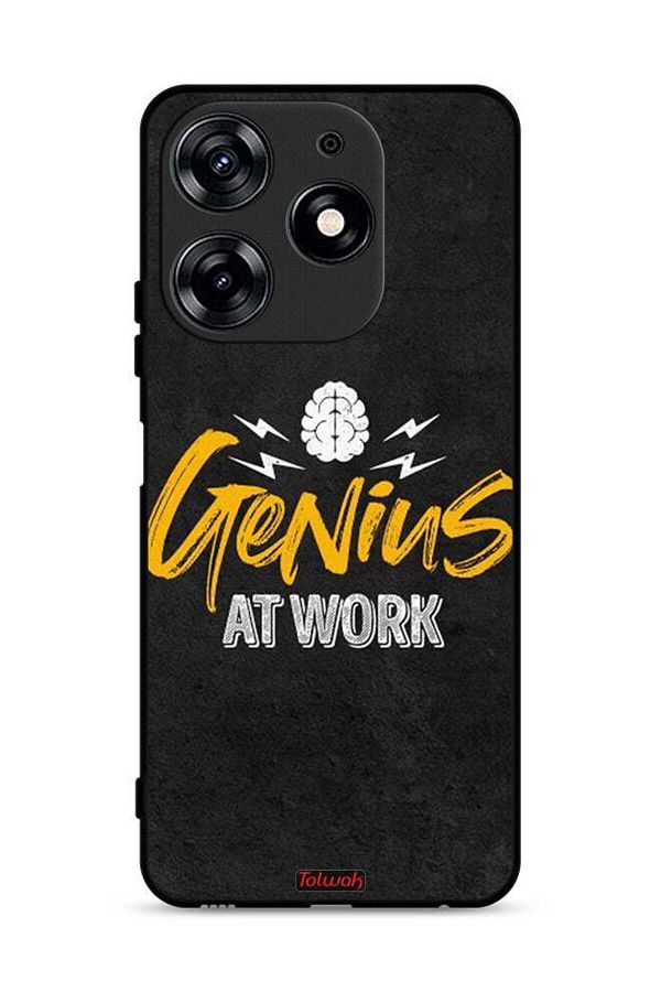 Tolwak-Tecno Spark 10 Pro 4G Protective Case Cover Genius At Work 1