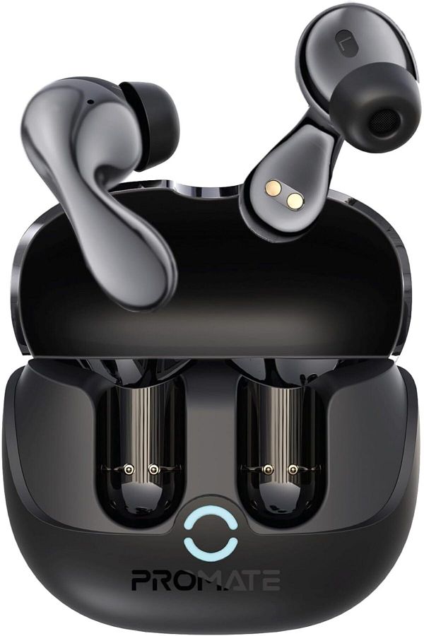Promate-True Wireless Earbuds with Active Noise Cancellation (ANC) and Environmental Noise Cancellat 1