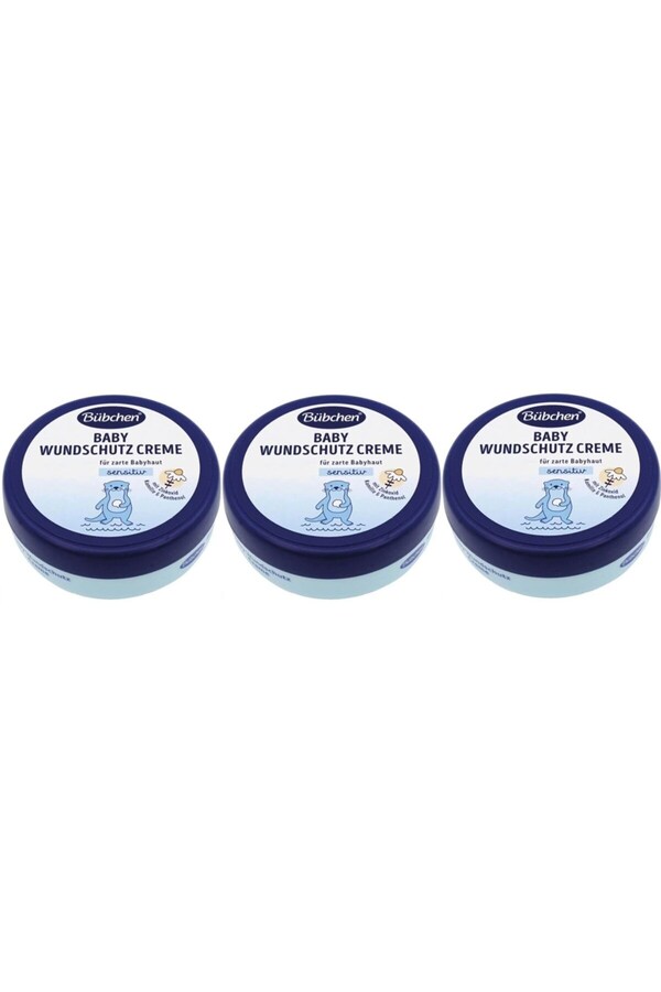 Bübchen Pişik Önleyici Bariyer Krem 150 Ml x 3 Adet - Baby Wundschutz Creme - Bebek Pişik Kremi
