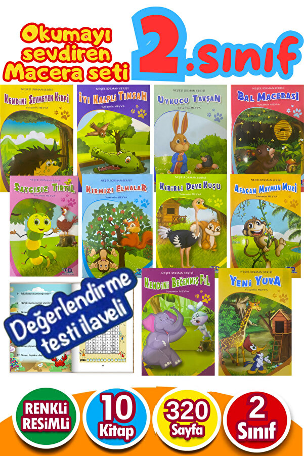 GÖNÜL YAYINCILIK 2.sınıf Öğrencileri Için Maceralı Hikaye Kitabı Seti Harry Ata