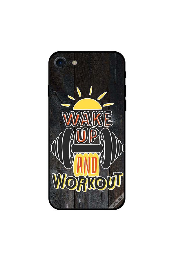Covernex-iPhone 7 Case Cover Wake up And Work Out 1