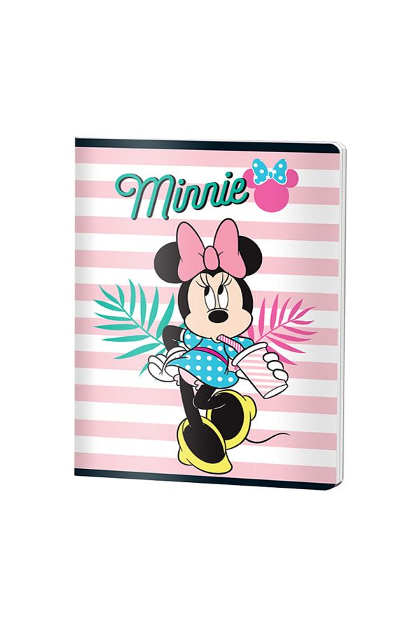 PIGNA-, Notebook A5 48 Pages, Dictando Ruling, Minnie Cover, Stapled Binding 1