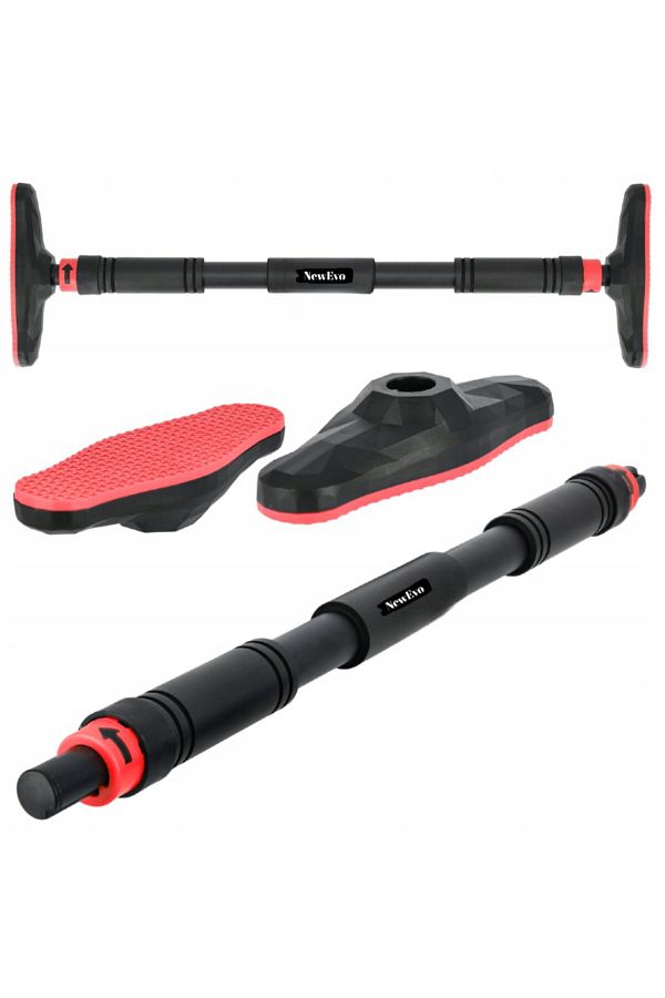 NewEvo-pull-up bar, Wall mounted, Maximum weight 180 kg, Non-slip end pieces, high load capacity 1