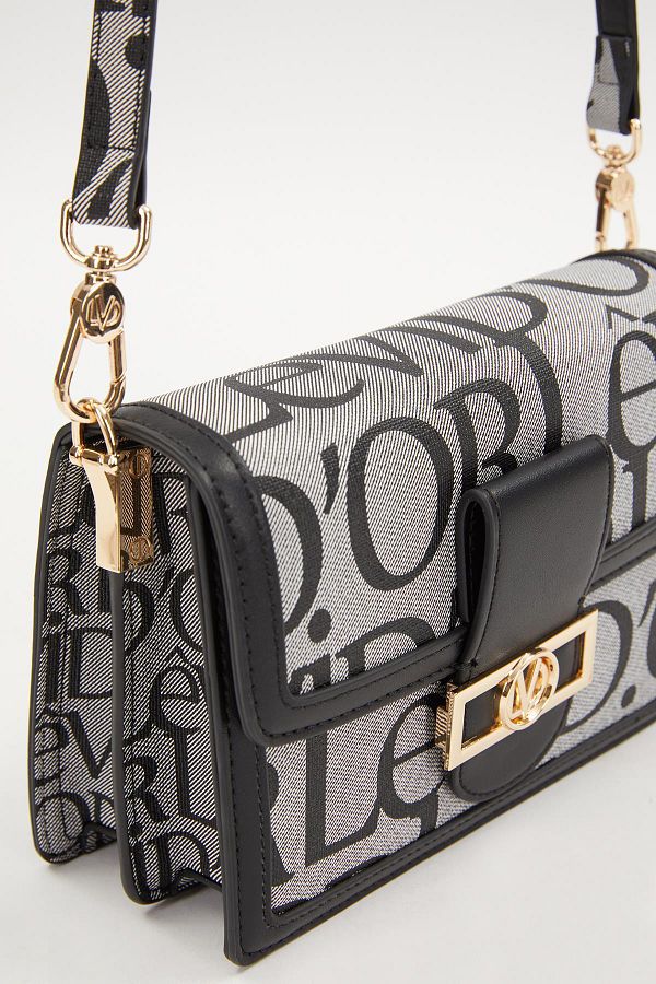 WALKWAY-Black Women's Shoulder Bag Levidor 930279 Bag 1