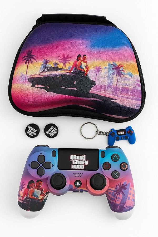 Generic-Dual P4 Gamepad Kit – Wireless Controllers For Ps, Double-motor Vibration/precision Control Gameplay 1