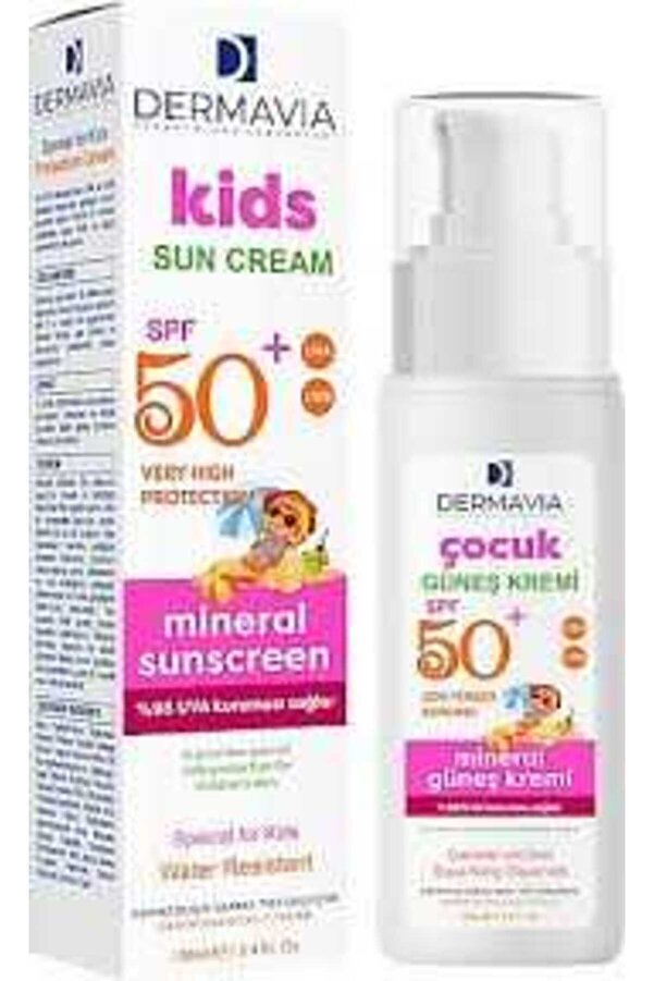 Dermavia KIDS SUN CREAM SPF50+ ÇOCUK GÜNEŞ KREMİ 100ML