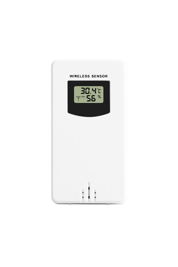 Choice-White Sensor Temperature Humidity Wireless Sensor Meter Hygrometer Electronic Digital Thermometer In 1