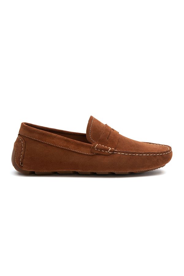 Pegia-Genuine Suede Men's Loafer Shoes 500901 1