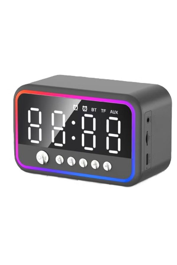 DLC-Digital Alarm Clock with Speaker and Radio Temperature for Home and Office 1