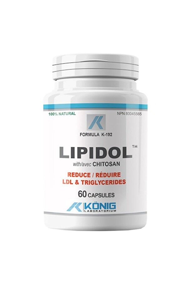 Konig Laboratorium-Lipidol, 60 capsules, Konig Laboratorium, adjunct in hepatic and 1