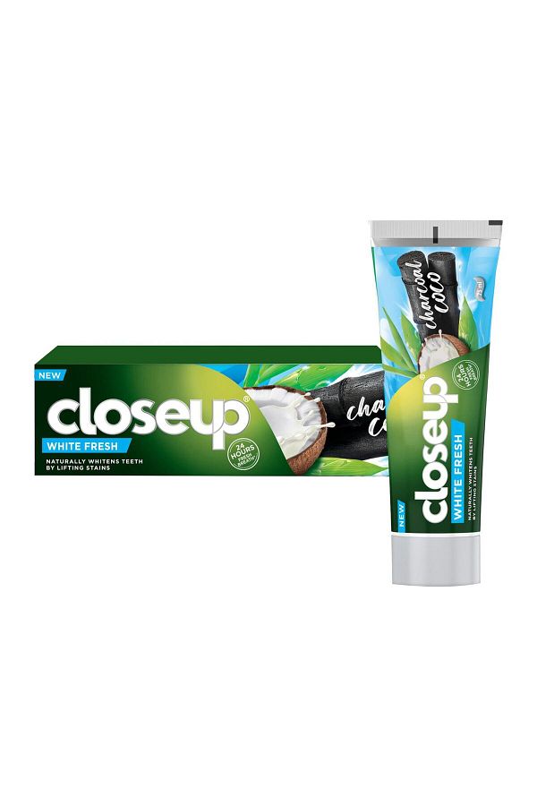 Closeup-White Fresh Charcoal Coco Toothpaste 75 ml 1