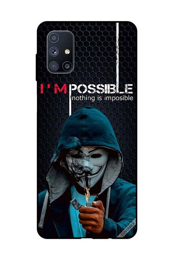 Covernex-Protective Case Cover For Samsung Galaxy M51 I Am Possible Nothing Is Impossible 1