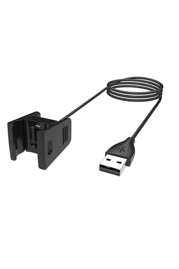 Edman-Charging Cable for Fitbit Charge 2 Bracelet, Black 1