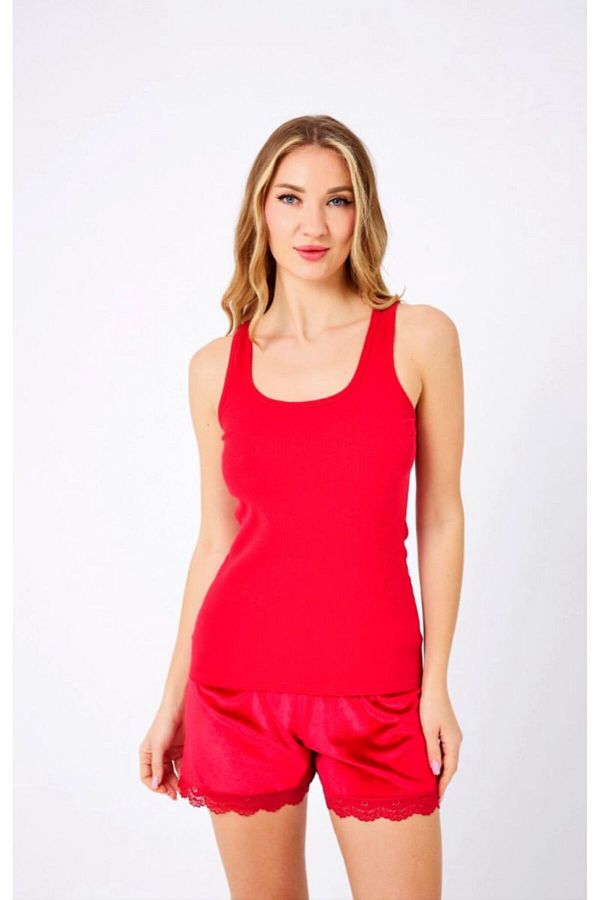 shiny date-Velvet Shorts 2 Piece Set 1