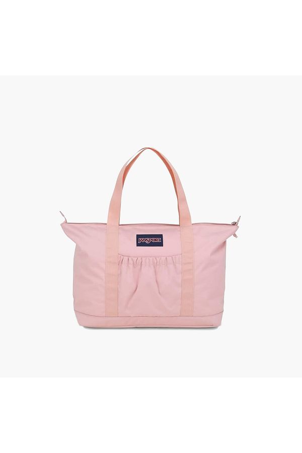 Jansport-حقيبة حمل صلبة بمقبض مزدوج وسحاب للإغلاق 1