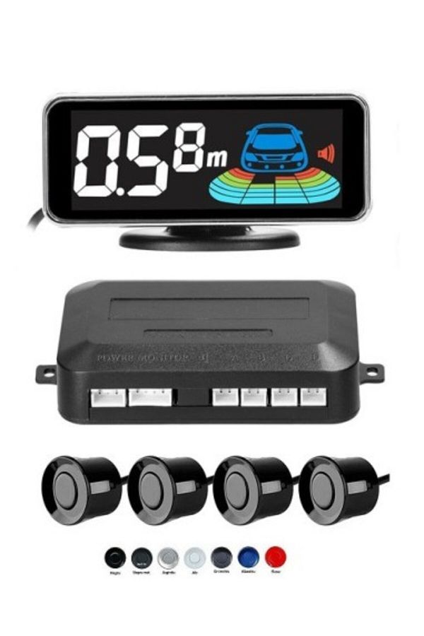 Xenon Bright-Parking sensors with LED display with individual display on each sensor Blue 1