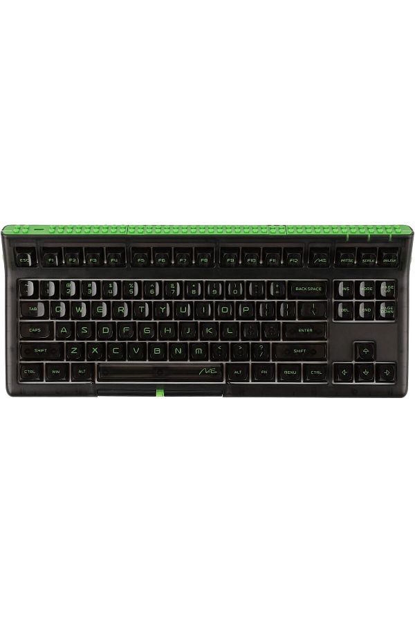 Epomaker-Brick 87 Tri-Mode TKL Mechanical Keyboard with Stackable Block Bar, Thumb-scroll Knobs, Hot 1