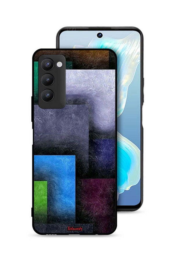 Tolwak-Tecno Camon 18P Protective Case Cover Pattern 1