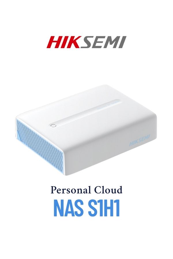 Hiksemi-خوادم التخزين السحابي الشخصي S1H1 للتخزين المتصل بالشبكة (NAS) USB 3.0 (بدون قرص) 1