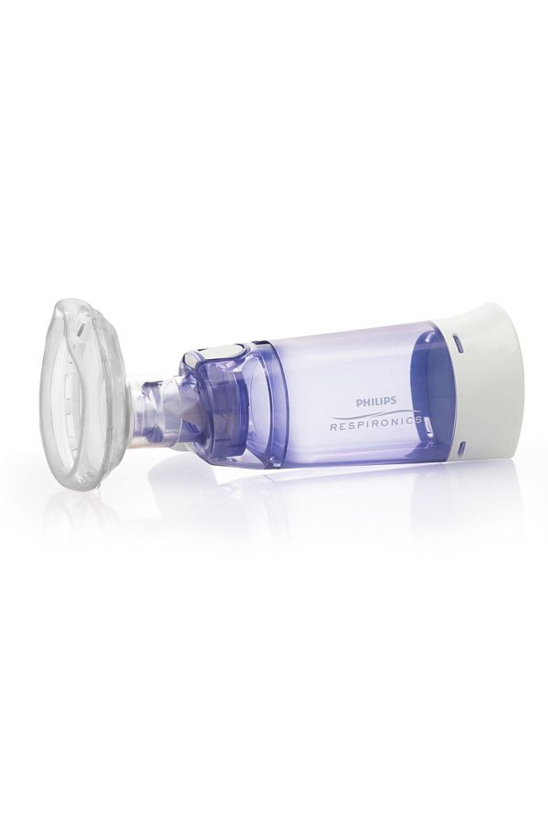 Philips Respironics-Optichamber Diamond inhalation chamber, Philips Respironics, with mask 0-18 months 1