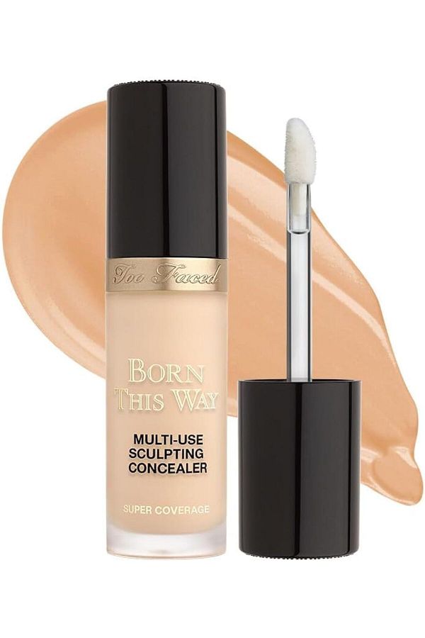 Too Faced-Born This Way Super Coverage Multi-Use Concealer | Full Coverage, Oil Free, Long Lasting + 1