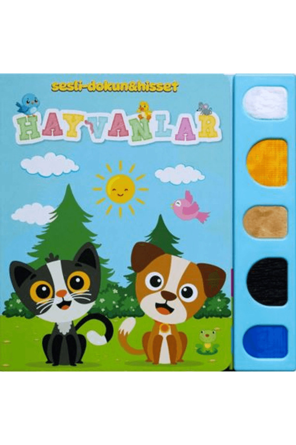 Net Çocuk Yayınları Sesli Dokun & Hisset - Hayvanlar / Ömer Canbir / Net Çocuk Yayınları / 9786051246406